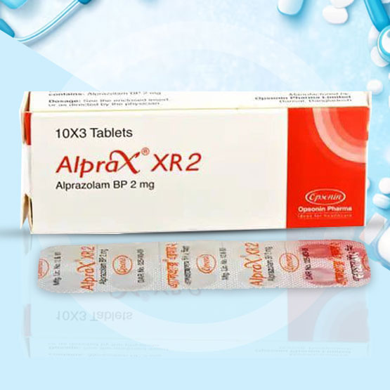 Alprax (Alprazolam) 2 mg - 10pcs